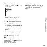 Предварительный просмотр 45 страницы Sony IC Recorder ICD-PX312M Operating Instructions Manual