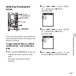 Preview for 51 page of Sony IC Recorder ICD-PX312M Operating Instructions Manual