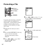 Preview for 70 page of Sony IC Recorder ICD-PX312M Operating Instructions Manual