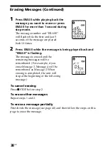 Preview for 38 page of Sony IC Recorder ICD-ST25 Operating Instructions Manual