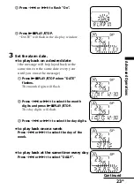 Preview for 23 page of Sony ICD-35 - Ic Recorder Operating Instructions Manual