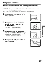 Preview for 67 page of Sony ICD-35 - Ic Recorder Operating Instructions Manual