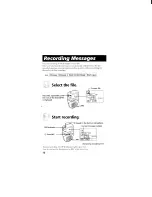 Предварительный просмотр 10 страницы Sony ICD-70 Primary Operating Instructions Manual