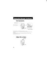 Предварительный просмотр 14 страницы Sony ICD-70 Primary Operating Instructions Manual