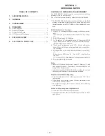 Preview for 2 page of Sony ICD-80 - Ic Recorder Service Manual