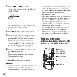 Предварительный просмотр 38 страницы Sony ICD-AX412 Operating Instructions Manual