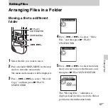 Предварительный просмотр 57 страницы Sony ICD-AX412 Operating Instructions Manual