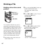 Предварительный просмотр 64 страницы Sony ICD-AX412 Operating Instructions Manual