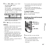 Предварительный просмотр 65 страницы Sony ICD-AX412 Operating Instructions Manual