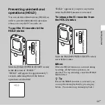 Предварительный просмотр 11 страницы Sony ICD-AX412F Operating Instructions Manual