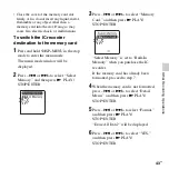 Предварительный просмотр 43 страницы Sony ICD-AX412F Operating Instructions Manual