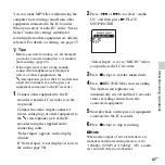 Предварительный просмотр 47 страницы Sony ICD-AX412F Operating Instructions Manual