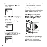 Предварительный просмотр 52 страницы Sony ICD-AX412F Operating Instructions Manual