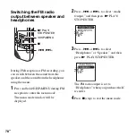 Предварительный просмотр 78 страницы Sony ICD-AX412F Operating Instructions Manual