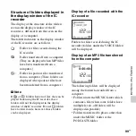 Предварительный просмотр 99 страницы Sony ICD-AX412F Operating Instructions Manual