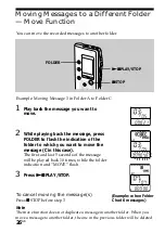 Предварительный просмотр 26 страницы Sony ICD-B10 - Ic Recorder Operating Instructions Manual