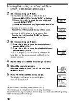 Предварительный просмотр 28 страницы Sony ICD-B10 - Ic Recorder Operating Instructions Manual