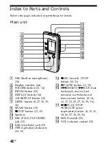 Предварительный просмотр 42 страницы Sony ICD-B10 - Ic Recorder Operating Instructions Manual