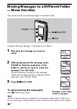 Preview for 26 page of Sony ICD-B25 Operating Instructions  (primary manual) Operating Instructions Manual