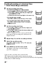 Preview for 28 page of Sony ICD-B25 Operating Instructions  (primary manual) Operating Instructions Manual