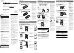 Sony ICD-B5 Operating Instructions preview