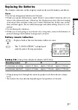 Предварительный просмотр 7 страницы Sony ICD-BM1A - Memory Stick Media Digital Voice Recorder Operating Instructions Manual