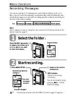 Preview for 12 page of Sony ICD-BP100 - Ic Recorder Operating Instructions Manual