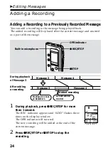 Предварительный просмотр 24 страницы Sony ICD-BP120 - Ic Recorder Operating Instructions Manual