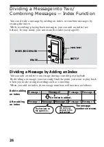 Предварительный просмотр 26 страницы Sony ICD-BP120 - Ic Recorder Operating Instructions Manual