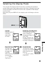 Предварительный просмотр 39 страницы Sony ICD-BP120 - Ic Recorder Operating Instructions Manual