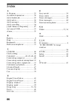 Предварительный просмотр 66 страницы Sony ICD-BP120 - Ic Recorder Operating Instructions Manual