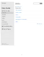 Preview for 5 page of Sony ICD-BX132 Help Manual