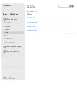 Preview for 8 page of Sony ICD-BX132 Help Manual