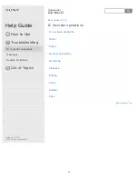 Preview for 12 page of Sony ICD-BX132 Help Manual