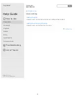 Preview for 23 page of Sony ICD-BX132 Help Manual
