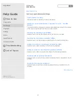 Preview for 27 page of Sony ICD-BX132 Help Manual