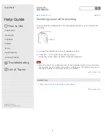 Preview for 77 page of Sony ICD-BX132 Help Manual