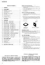 Предварительный просмотр 2 страницы Sony ICD-CX50 - Visual Voice Recorder Service Manual