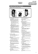 Предварительный просмотр 3 страницы Sony ICD-CX50 - Visual Voice Recorder Service Manual