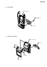 Предварительный просмотр 7 страницы Sony ICD-CX50 - Visual Voice Recorder Service Manual