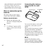 Preview for 14 page of Sony ICD-LX30 Operating Instructions Manual