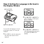 Preview for 22 page of Sony ICD-LX30 Operating Instructions Manual