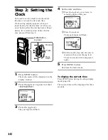 Предварительный просмотр 10 страницы Sony ICD-MS1 - Memory Stick Ic Recorder Operating Instructions Manual