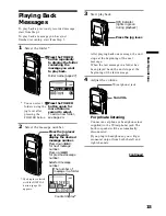 Предварительный просмотр 15 страницы Sony ICD-MS1 - Memory Stick Ic Recorder Operating Instructions Manual