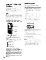 Предварительный просмотр 24 страницы Sony ICD-MS1 - Memory Stick Ic Recorder Operating Instructions Manual