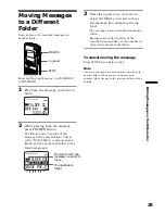 Предварительный просмотр 25 страницы Sony ICD-MS1 - Memory Stick Ic Recorder Operating Instructions Manual