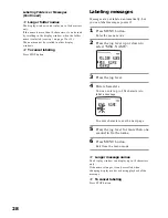 Предварительный просмотр 28 страницы Sony ICD-MS1 - Memory Stick Ic Recorder Operating Instructions Manual