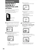 Предварительный просмотр 30 страницы Sony ICD-MS1 - Memory Stick Ic Recorder Operating Instructions Manual