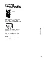 Предварительный просмотр 33 страницы Sony ICD-MS1 - Memory Stick Ic Recorder Operating Instructions Manual