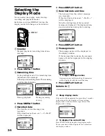 Предварительный просмотр 34 страницы Sony ICD-MS1 - Memory Stick Ic Recorder Operating Instructions Manual